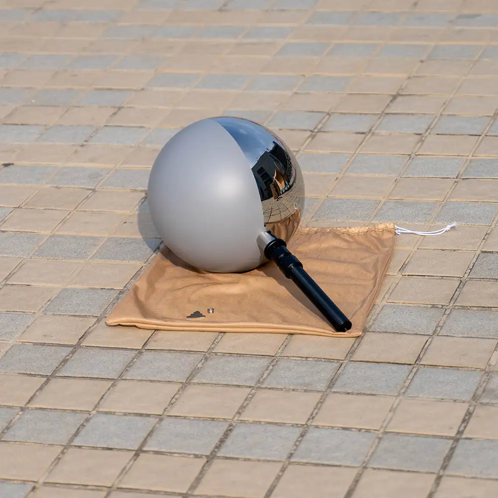 Chrome and Grey Ball