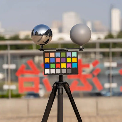 12.6cm hdri VFX ball chrome grey ball kit