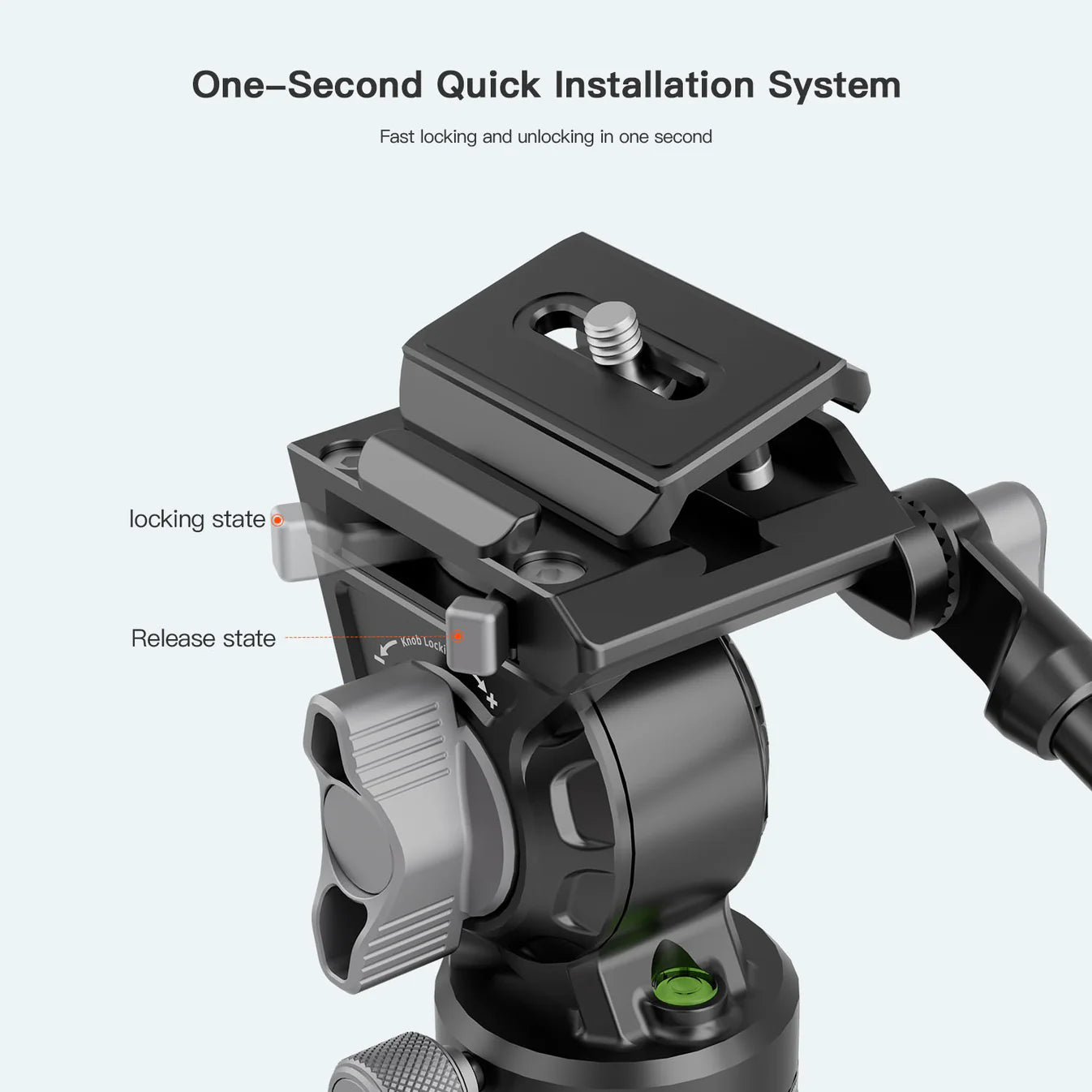 RefBall & Coman Light H Pro Carbon Fiber Tripod with 1-Second Lock/Unlock & Detachable Monopod - RefBall Store