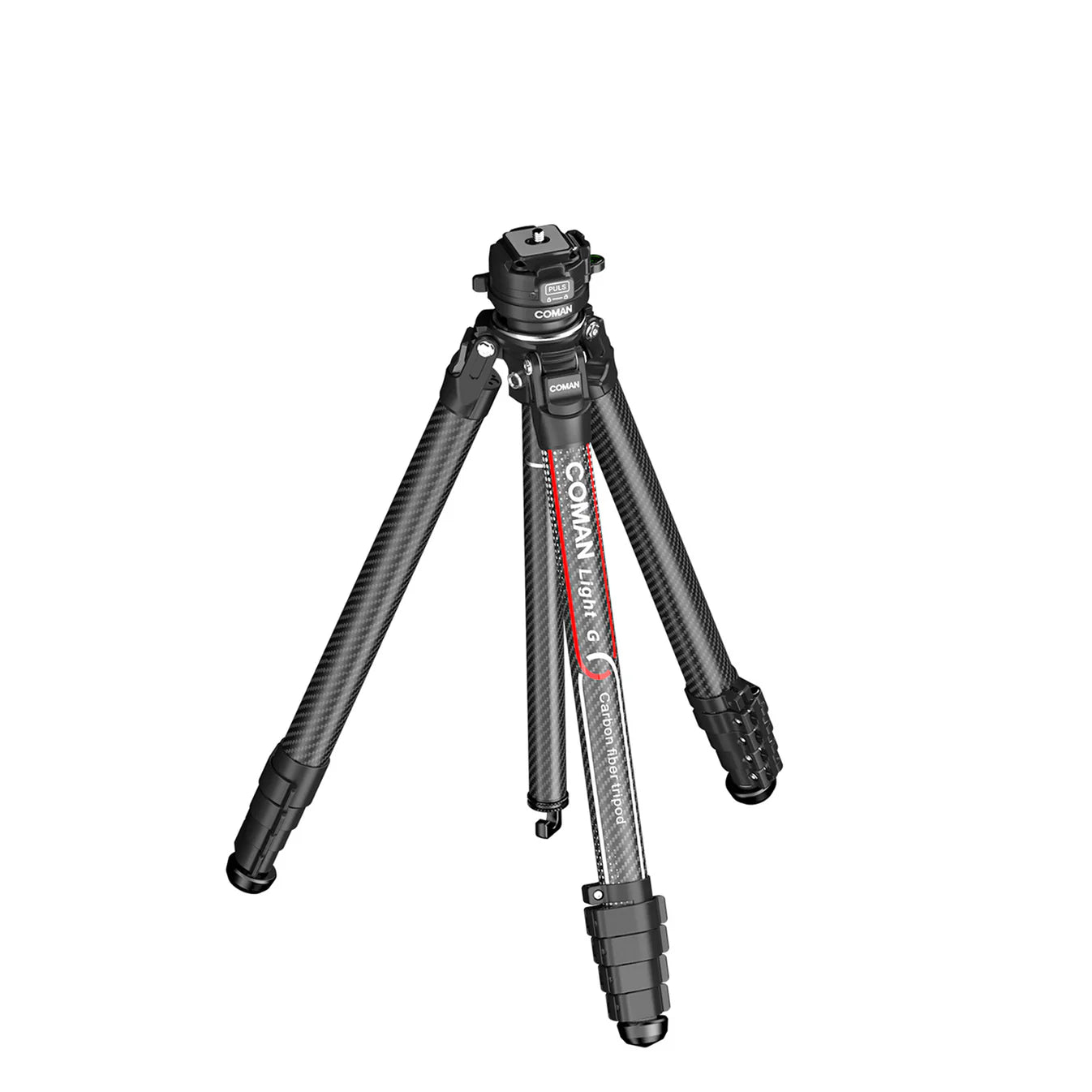 RefBall & Coman Light G Portable Compact Carbon Fiber Travel Lightweight Camera Tripod - RefBall Store