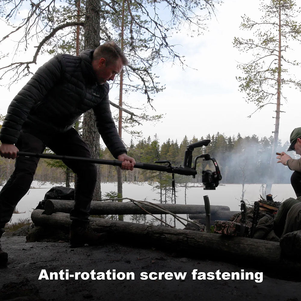 RefBall & COMAN M1 Pro V5 Camera Monopod with Fluid Head, One-Click Quick Release, and 1750mm Max Height - RefBall Store