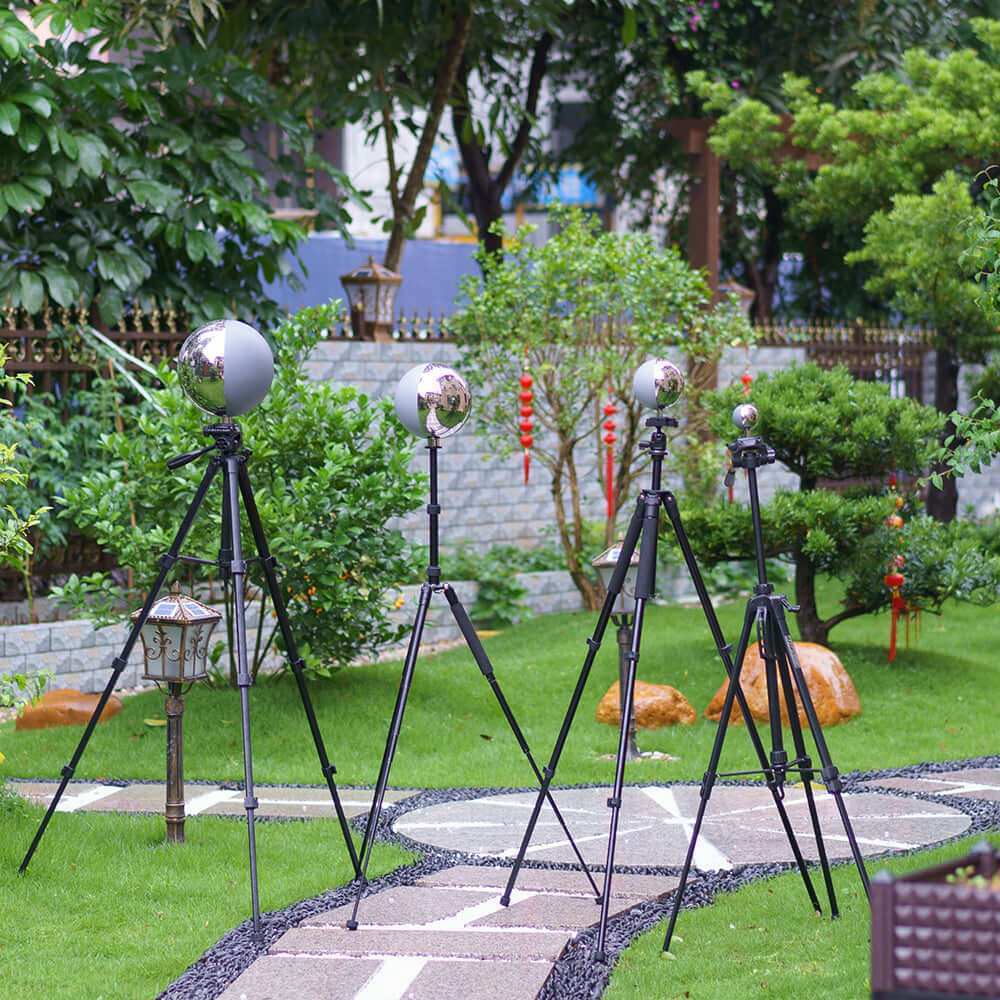 12.6CM single VFX Ball half mirror and half grey ball - RefBall Store