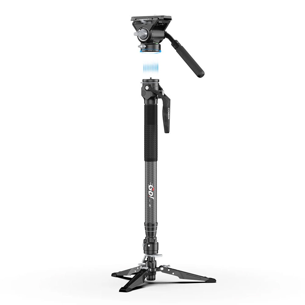 RefBall & COMAN M1 Portable Lightweight Carbon Fiber Monopod - RefBall Store