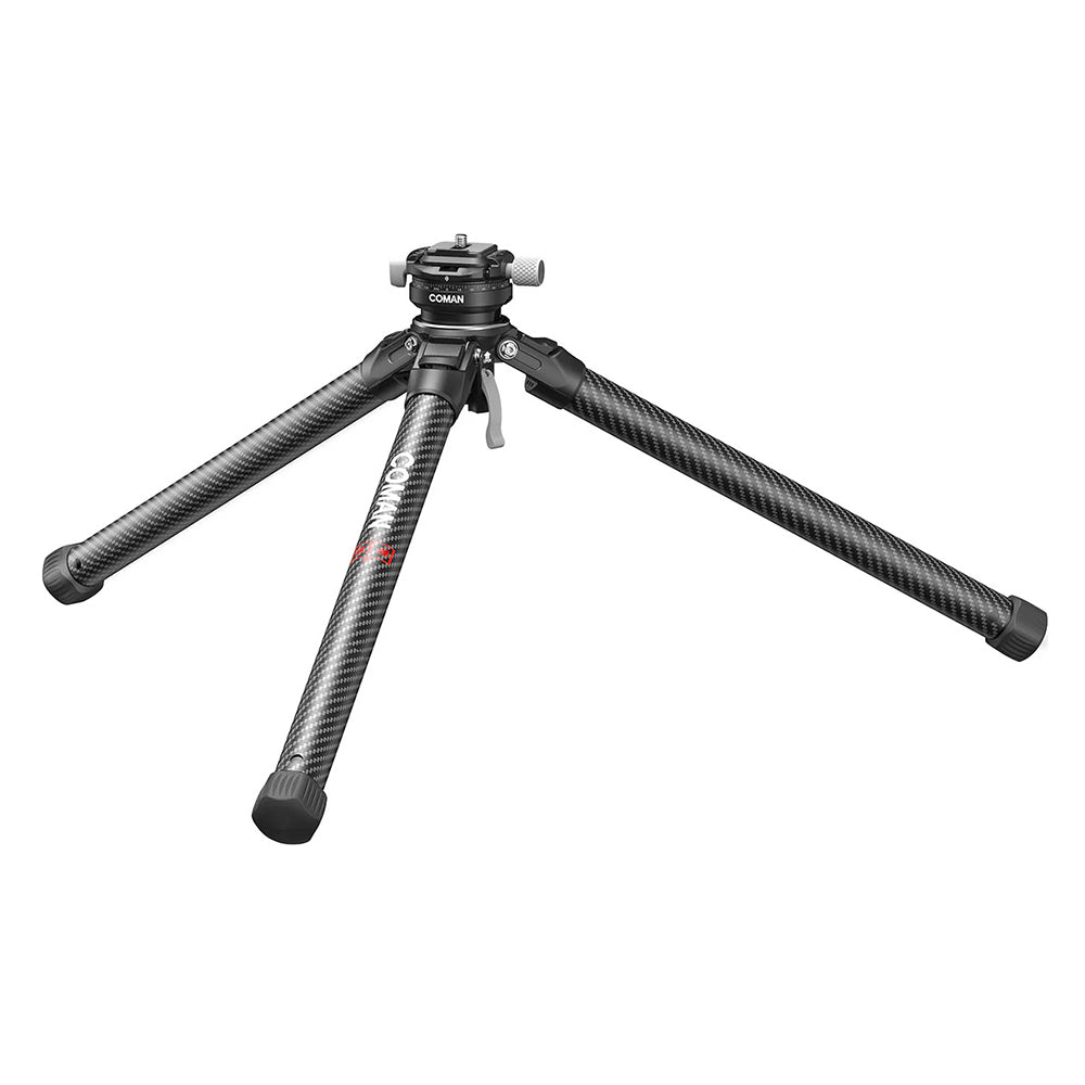 RefBall & Coman Zero X Lightweight Carbon Fiber Travel Tripod with Arca-Swiss Plate for Pro Cameras - RefBall Store
