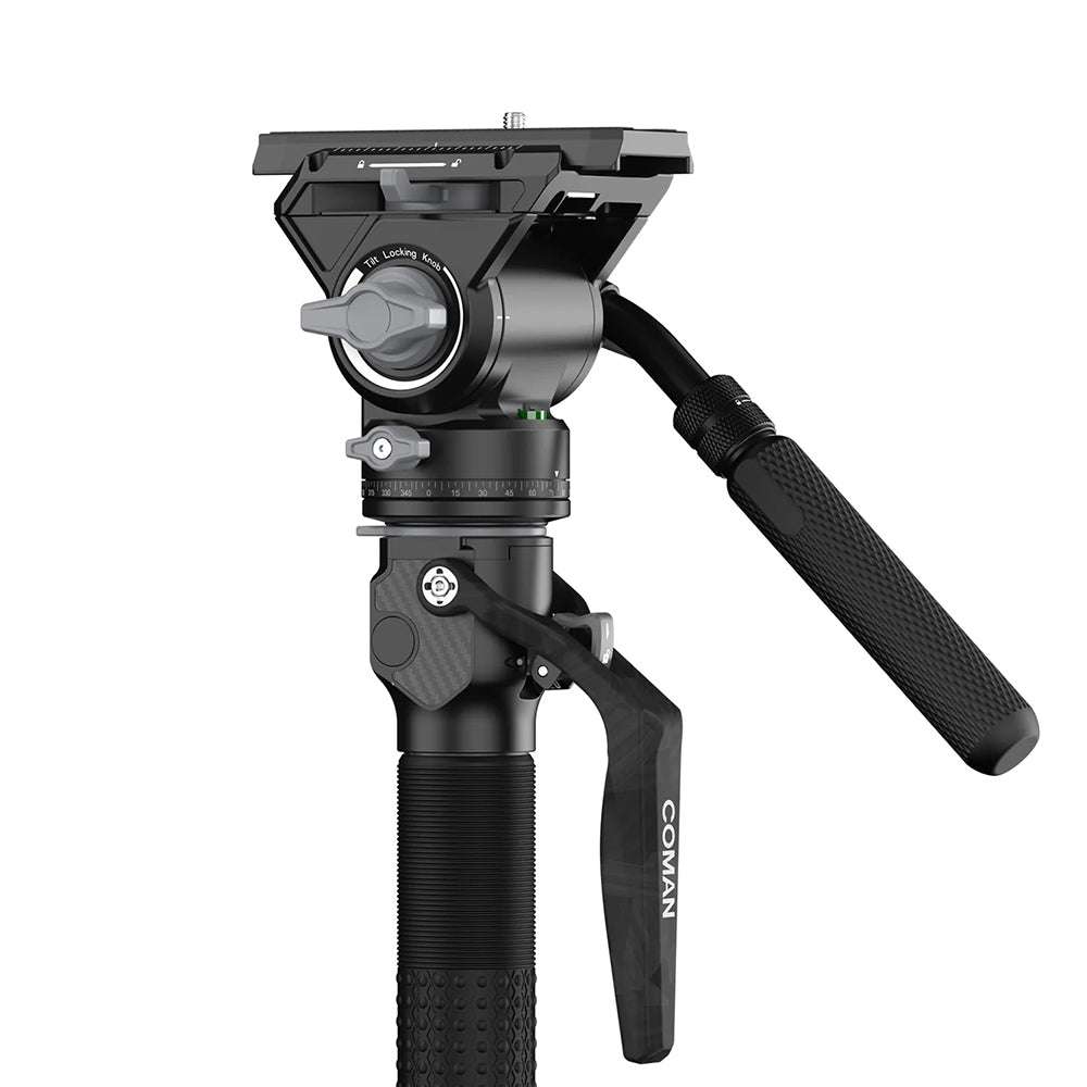 RefBall & COMAN M1 Portable Lightweight Carbon Fiber Monopod - RefBall Store