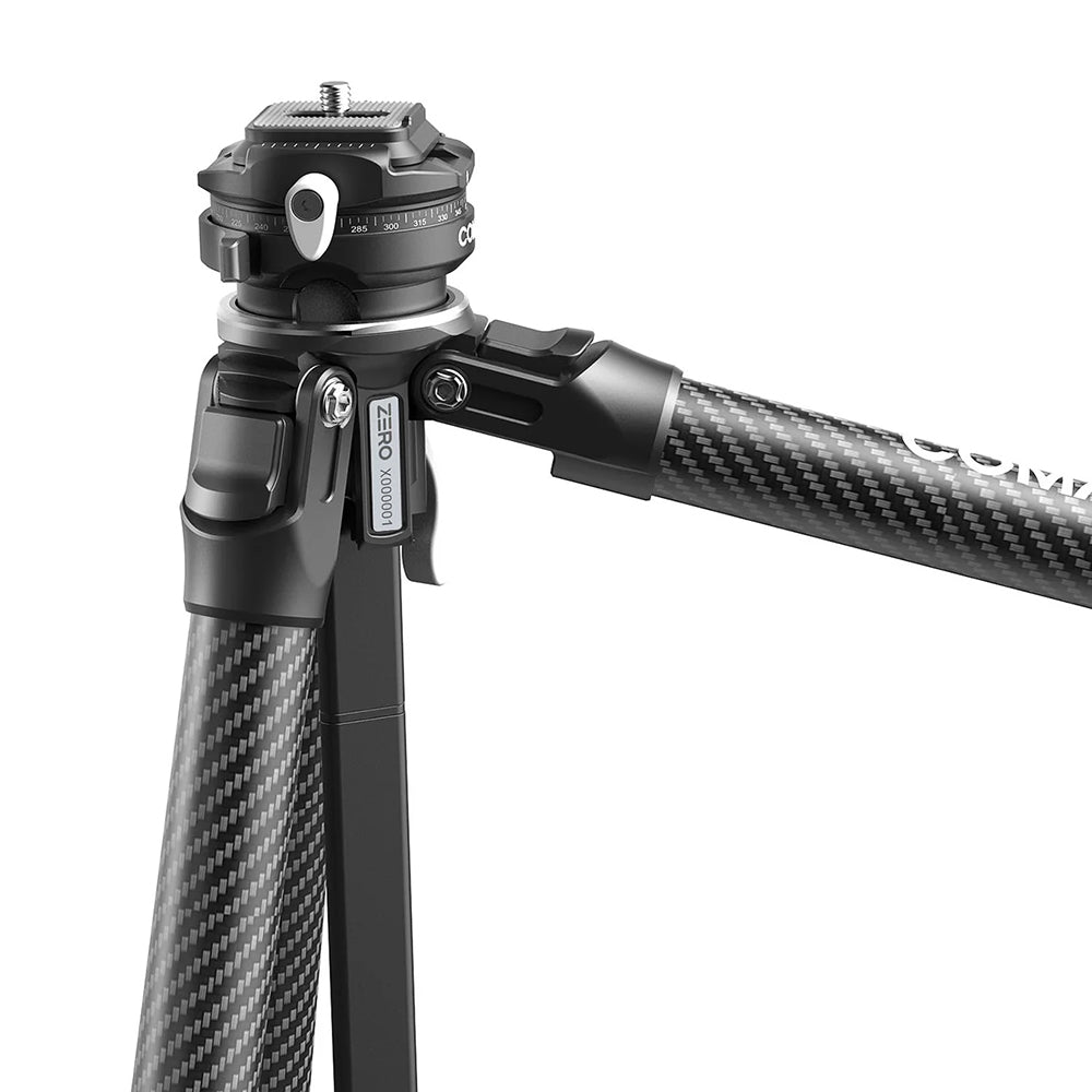 RefBall & Coman Zero X Lightweight Carbon Fiber Travel Tripod with Arca-Swiss Plate for Pro Cameras - RefBall Store