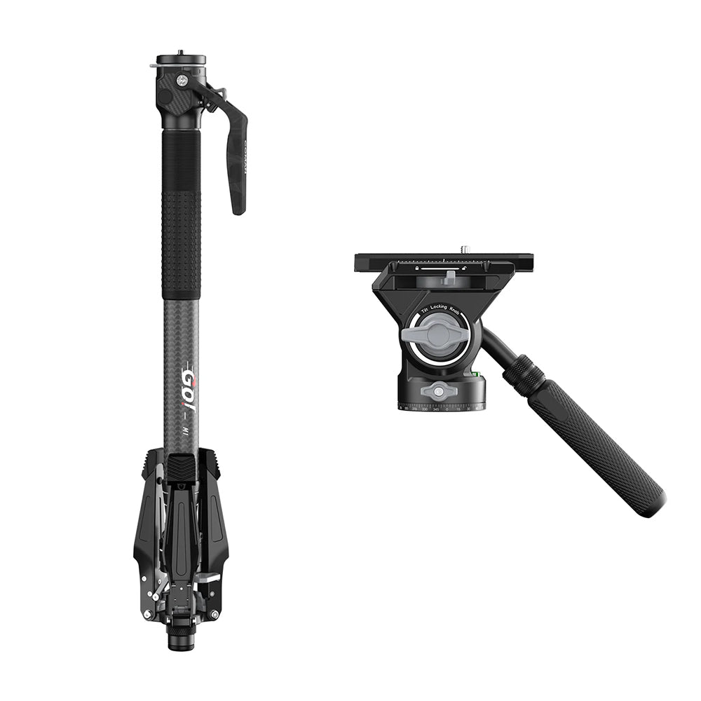 RefBall & COMAN M1 Portable Lightweight Carbon Fiber Monopod - RefBall Store