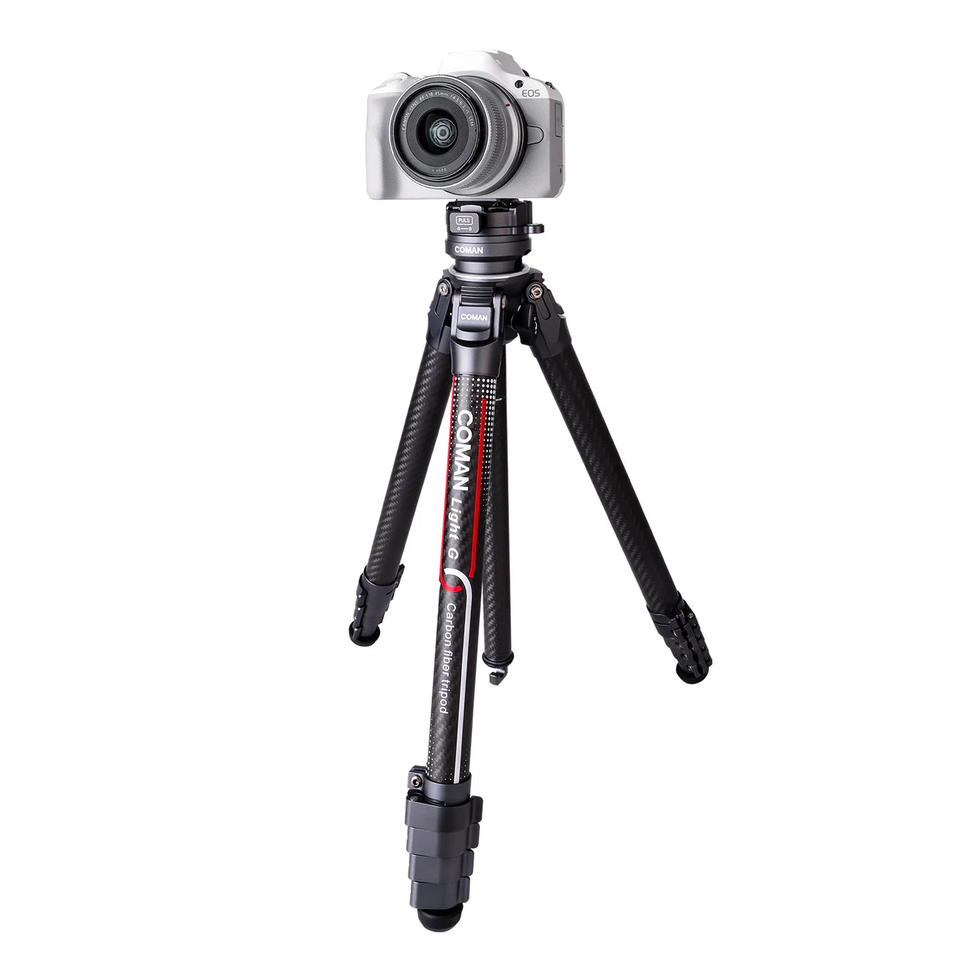 RefBall & Coman Light G Portable Compact Carbon Fiber Travel Lightweight Camera Tripod - RefBall Store
