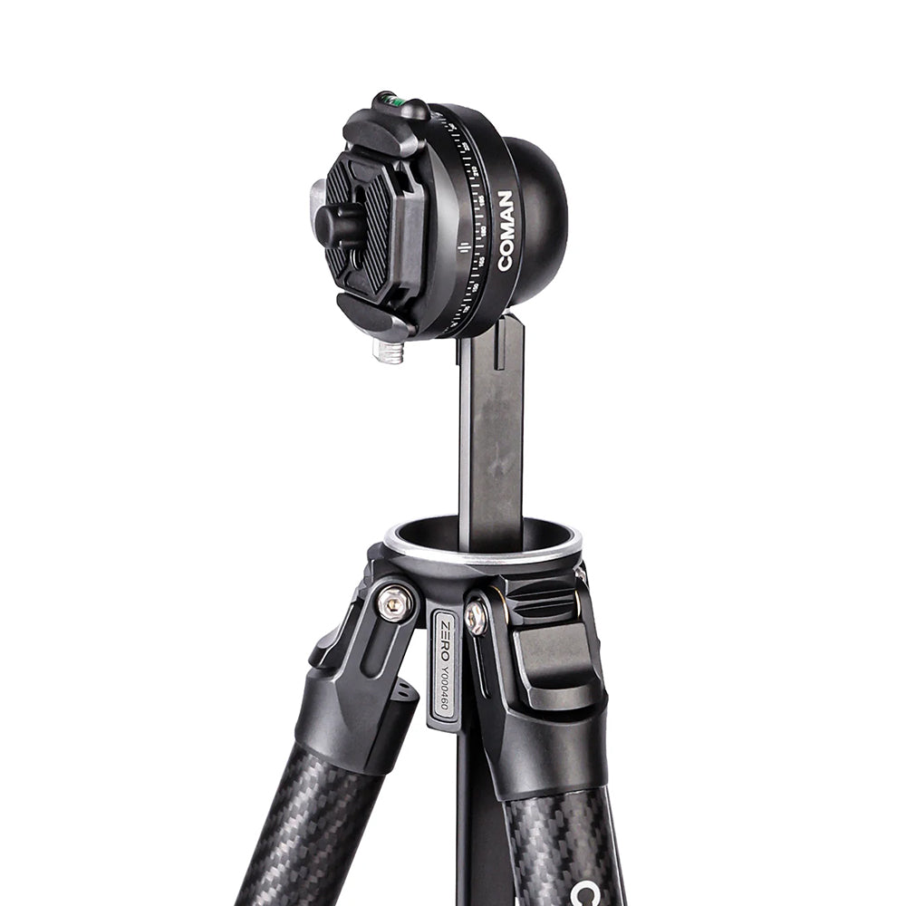 RefBall & Coman Zero F38 Professional Travel Carbon Fiber Tripod with Arca Ball Head & DJI Quick Release - RefBall Store