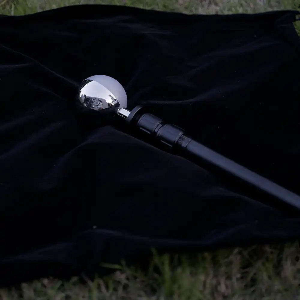 RefBall 6cm single VFX Ball half mirror and half grey ball - RefBall Store