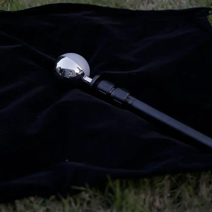6cm single VFX Ball half mirror and half grey ball